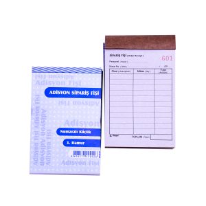 Adisyon Fişi Numaralı Ekonomik 80 Adet