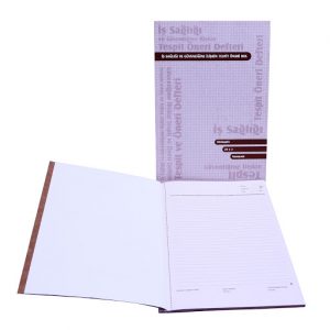 İş Sağlığı ve Güvenliği Tespit ve Öneri Defteri 20 Yaprak