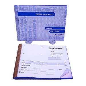 Tediye Makbuzu Otokopili 12 Koçan