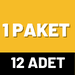 Numaralı Fiş 3.Hamur Toptan - 12 ADET