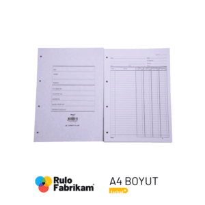 A4 Cari Hesap Klasör Yedeği