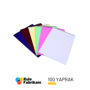 A4 Spiralli Bloknot 100 Yp Kareli