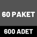 60 PAKET - 600 ADET