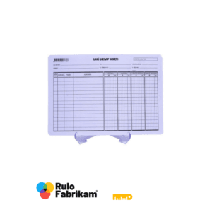 Cari Hesap Kartı Küçük 100 Yaprak