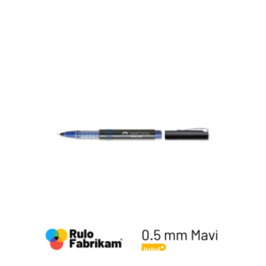 Faber İğne Uçlu Roller Kalem 05Mm Mavi