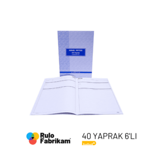 Karar Defteri Dernekler İçin 40 Sayfa 6 Cilt