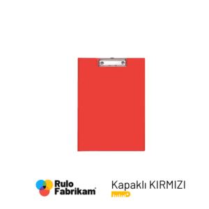 Önder Wole A4 Pvc Kapaklı Sekreterlik Kırmızı