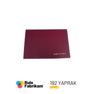 Ortaklar Pay Defteri 192 Yaprak Ciltli
