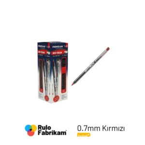Pensan My-Tech Tükenmez Kalem Kırmızı 25Li 0.7Mm