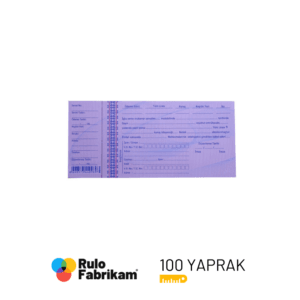 Senet Koçanı 100 Yaprak