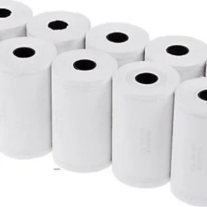 75x20m Zebra iMZ320, MZ320, ZQ320 Mobil Taşınabilir Termal Yazıcı Rulosu (75x40mm Çap)