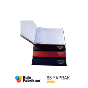 Yıllık Ücretli İzin Defteri 96 Yaprak Ciltli