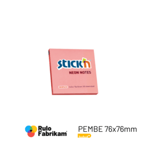 Gıpta Postit 76x76 Neon Pembe 100 Yaprak