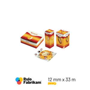 Ticon 12mmx33m Yapışkanlı Bant Şeffaf 12'li Kutu