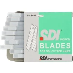 SDI Maket Bıçağı Yedeği Dar 100'lü Paket