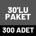 30 PAKET - 300 ADET
