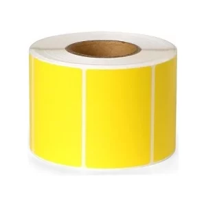 40x60mm Eczane Etiketi Sarı Termal Etiket 500 Sarım