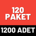Termal Pos Rulosu 56x16 - 120 Paket - 1200 Adet