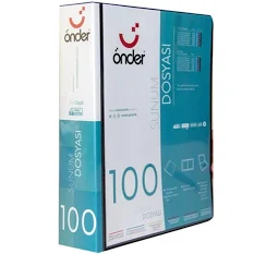 Önder Pp Öncepli 10Lu Sunum Dosyası Siyah