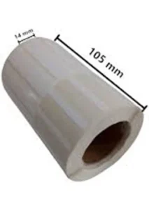 Gözlük Etiketi 14X105 1000 Li P.P Etiket Rulosu