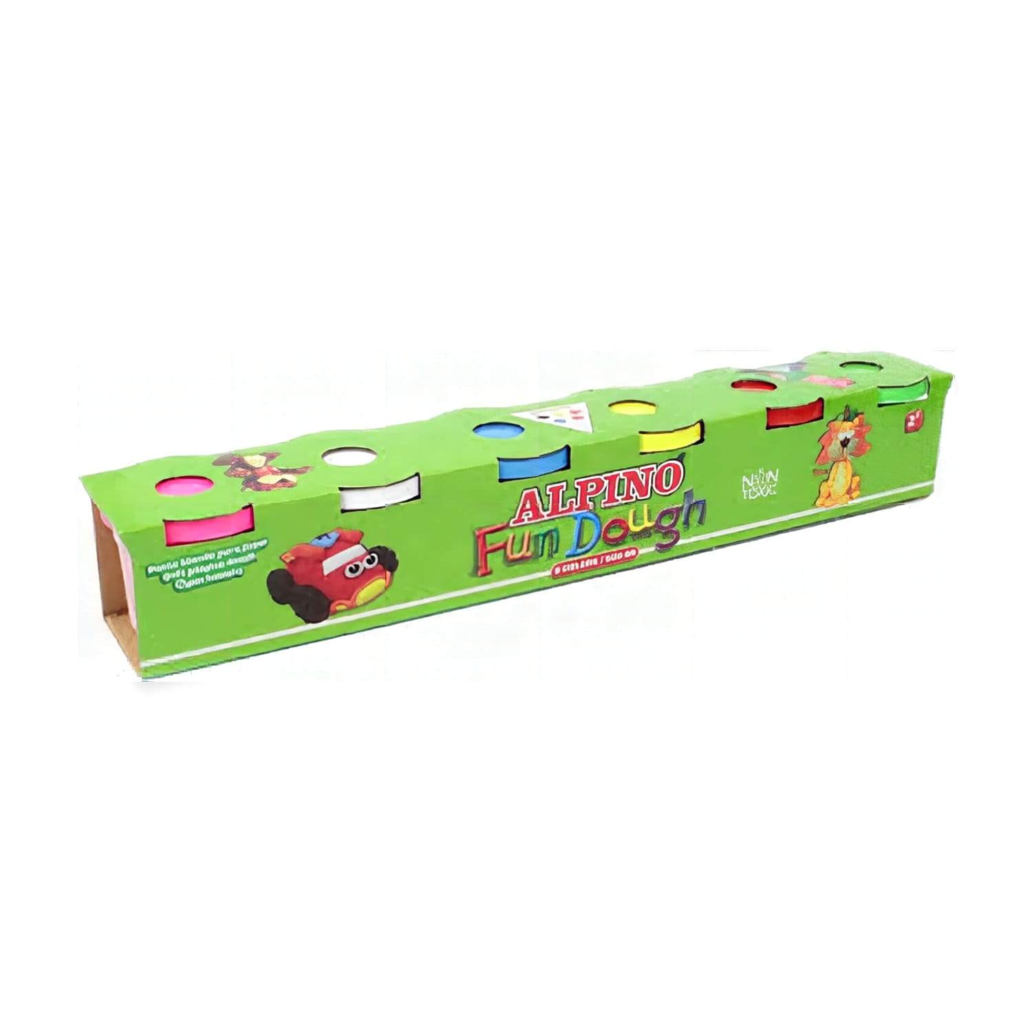 Alpino DP-000301 Oyun Hamuru 6x100 gr Alpino DP-000301 Oyun Hamuru 6x100 gr
