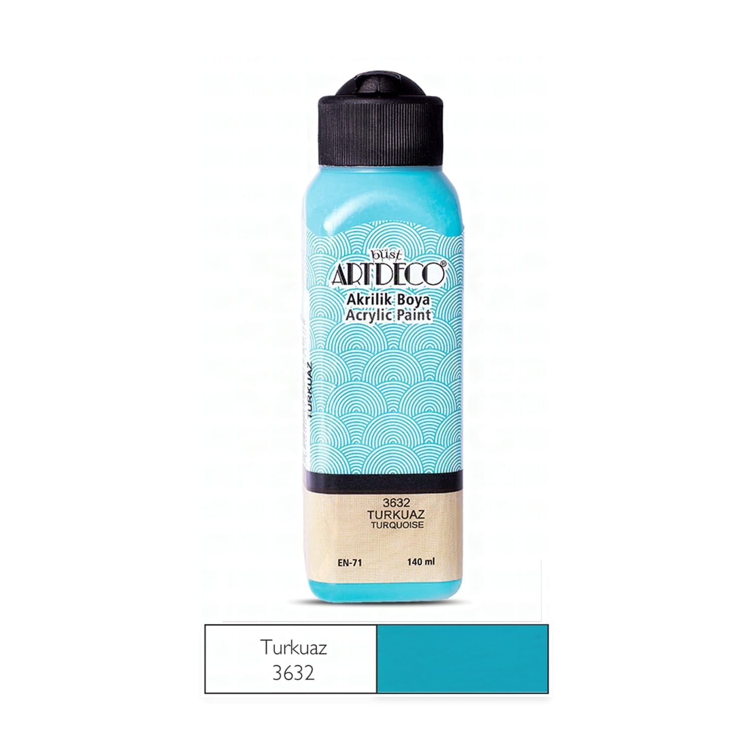 Artdeco Akrilik Boya Turkuaz 140 ml Artdeco Akrilik Boya Turkuaz 140 ml