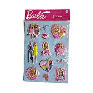 Barbie B-4673 3D Kabartmalı Stıcker