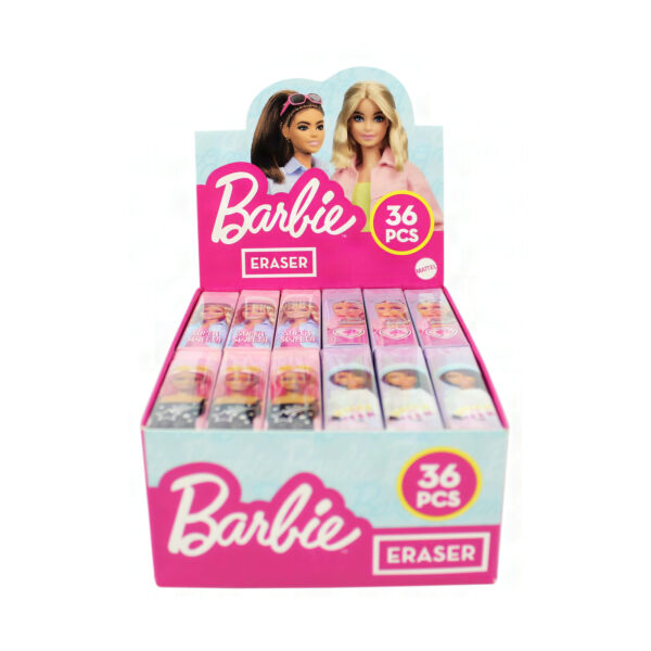 Barbie B-9627 renkli gövdeli silgi görünümü, ürün görünümü, ürün görünümü