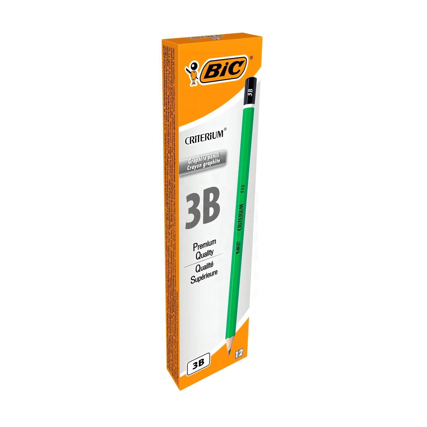 Bic Crıterıum 550 3B Kurşun Kalem 12'li Kutu Dereceli Bic Crıterıum 550 3B Kurşun Kalem 12'li Kutu Dereceli