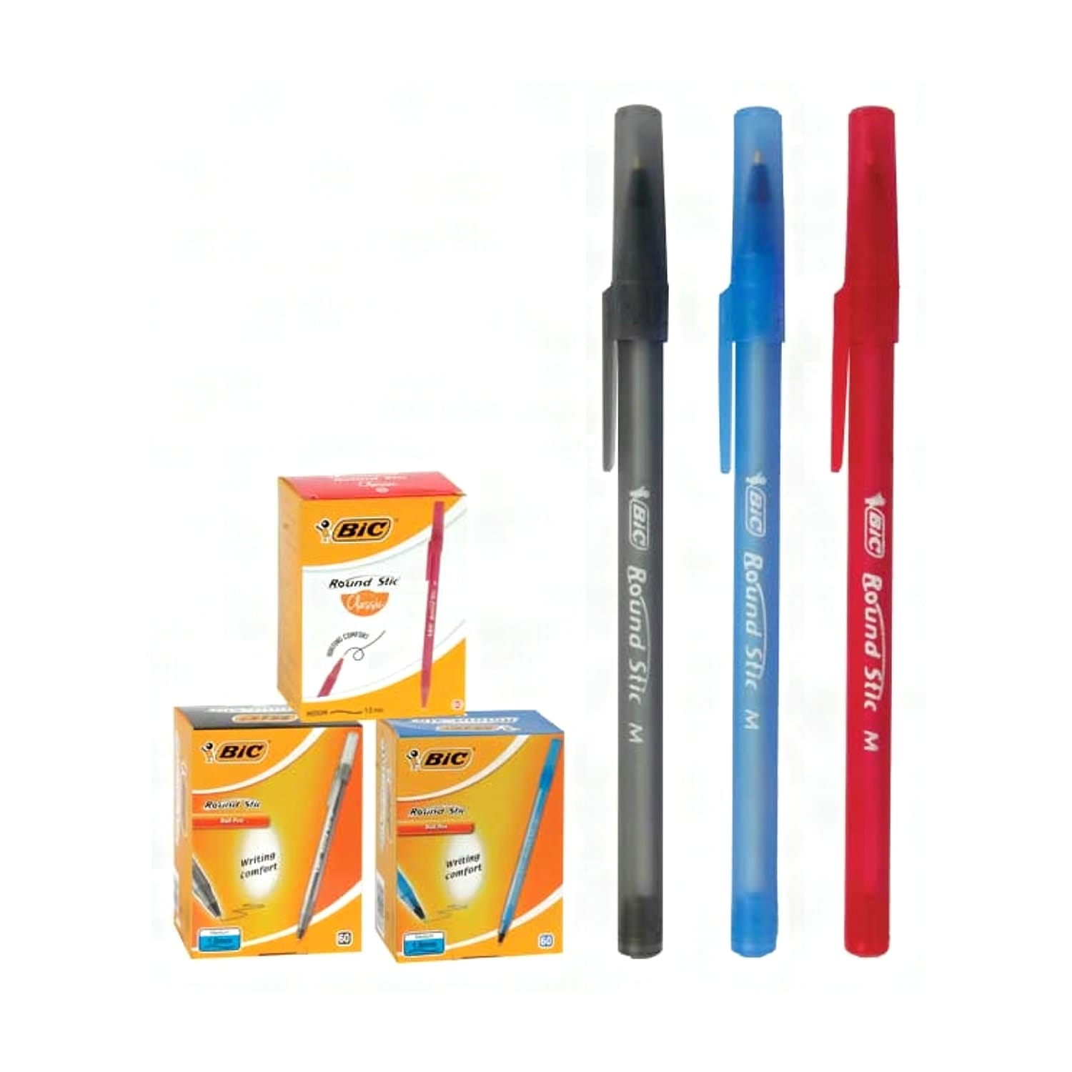 Bic Tükenmez Kalem Round Stıc Mavi 60'lı Bic Tükenmez Kalem Round Stıc Mavi 60'lı
