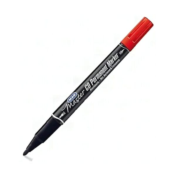 Mas CD Marker - Çift UÇ - Kırmızı