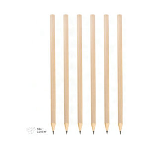 Kurşun Kalem - Naturel Govde-Uzun 17,5 cm