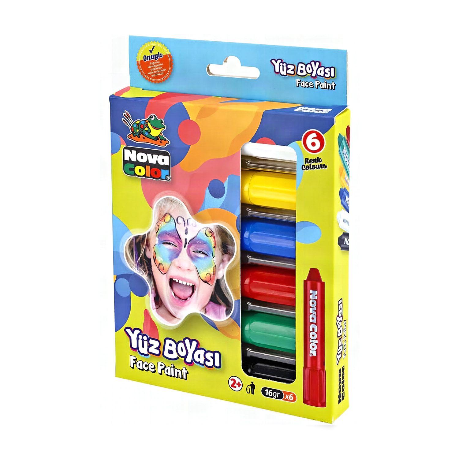 N.color Yuz Boyasi 6'lı Set N.color Yuz Boyasi 6'lı Set