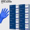 Broche Pudrasız Kobalt Mavi Nitril Eldiven L Beden 20'li Paket