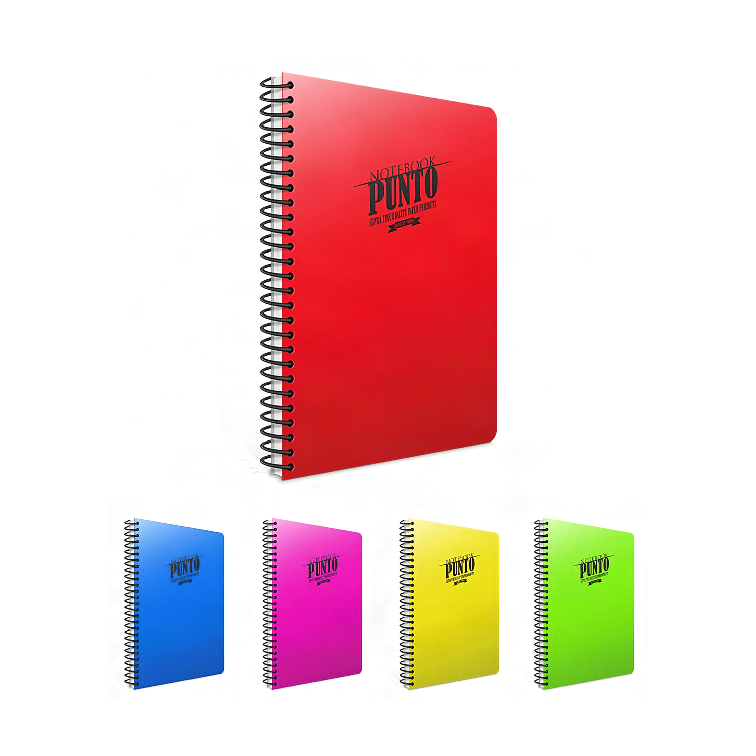 Punto A4 120/4 Plastik Kapak Spiralli Defter Punto A4 120/4 Plastik Kapak Spiralli Defter